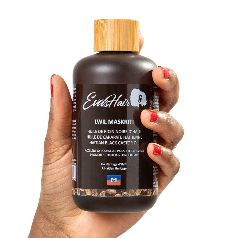 EvasHair - Haitian Black Castor (Ricin) Oil