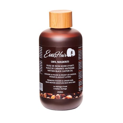 EvasHair - Haitian Black Castor (Ricin) Oil